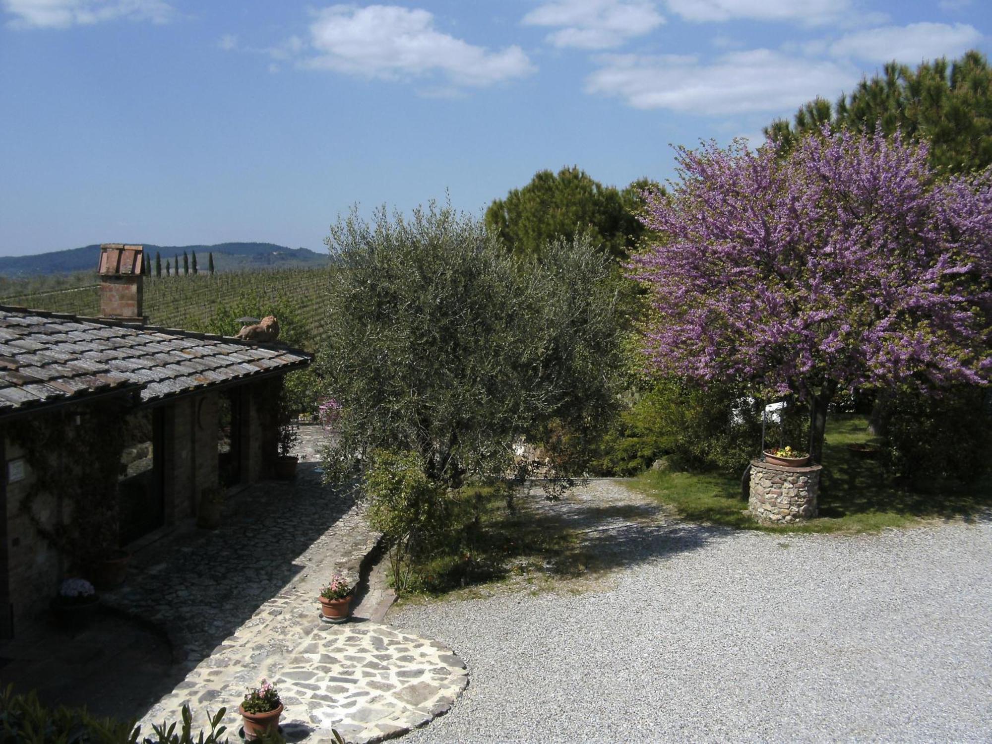 Bed and Breakfast Casa Lucia in Chianti Vagliagli Exterior foto