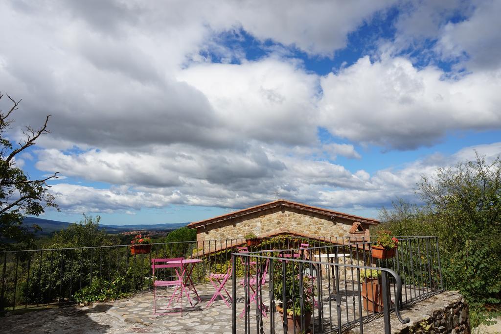 Bed and Breakfast Casa Lucia in Chianti Vagliagli Exterior foto