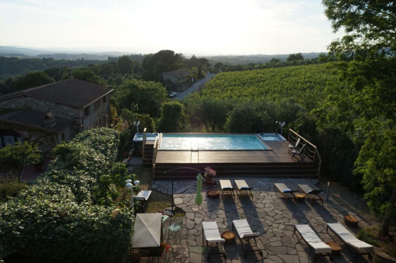 Bed and Breakfast Casa Lucia in Chianti Vagliagli Exterior foto