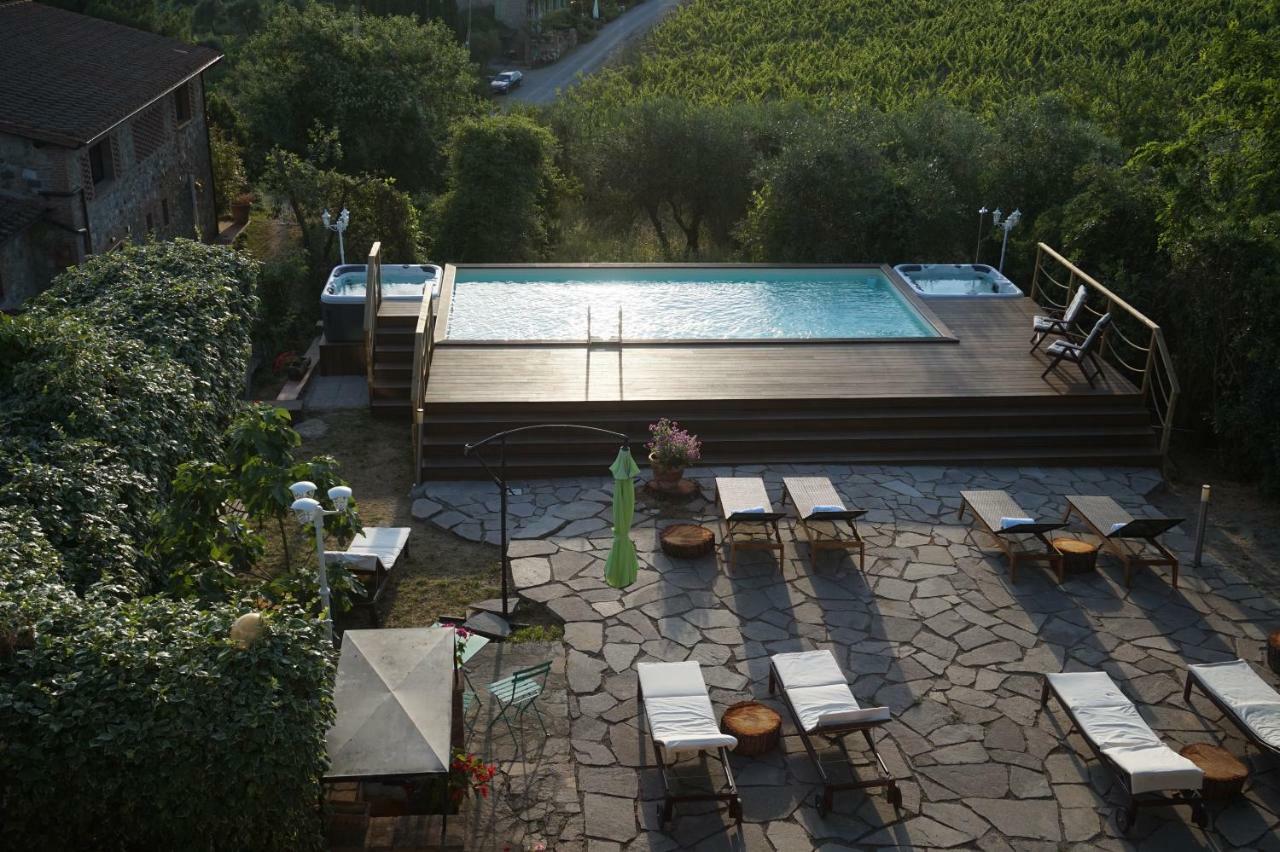 Bed and Breakfast Casa Lucia in Chianti Vagliagli Exterior foto