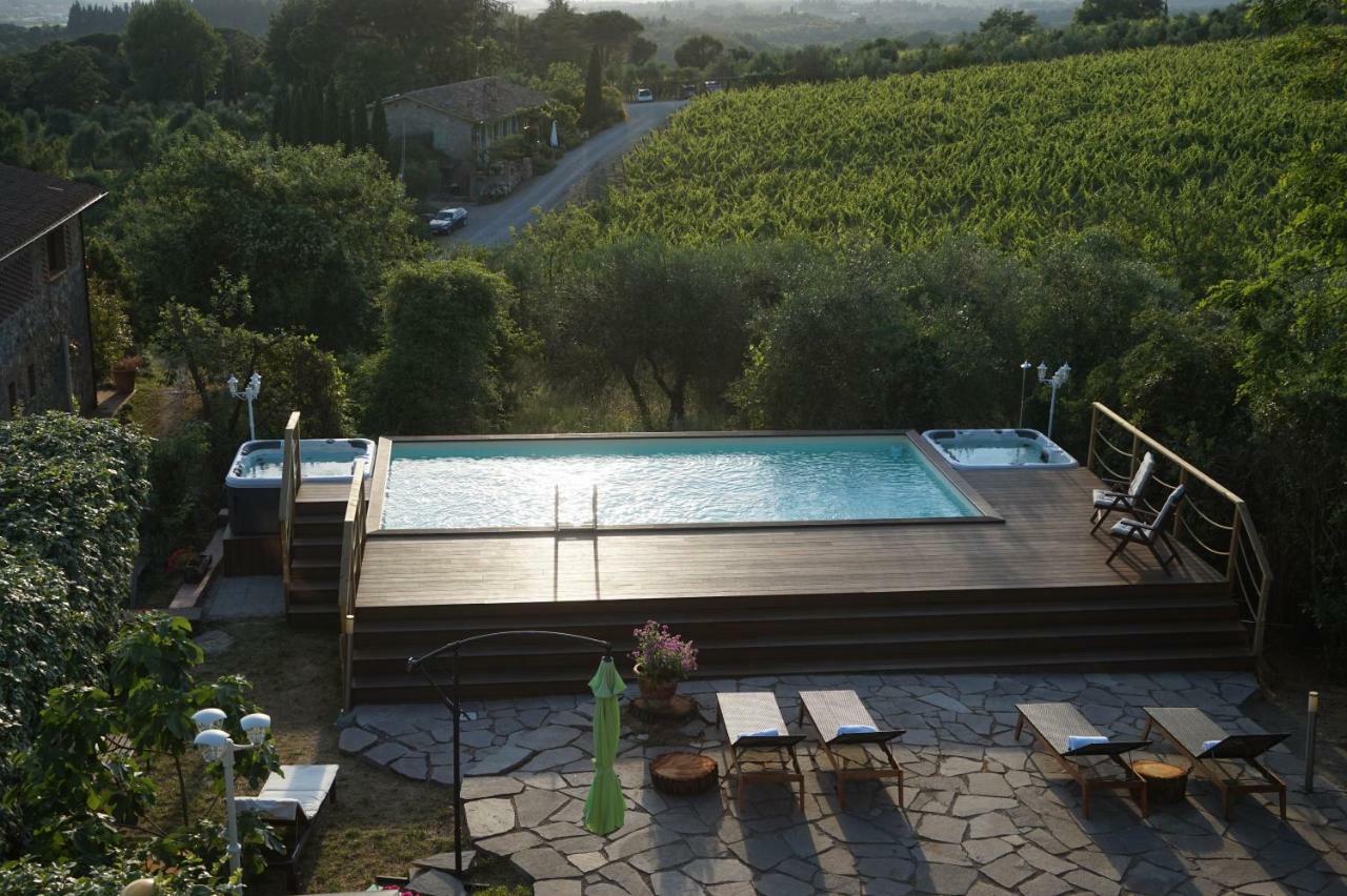 Bed and Breakfast Casa Lucia in Chianti Vagliagli Exterior foto